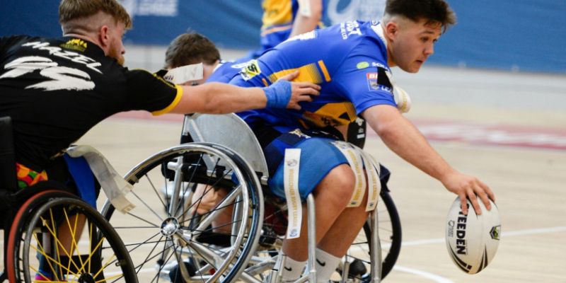 how does wheelchair rugby work