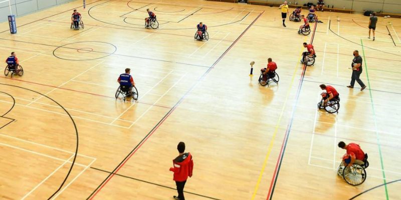 how to play wheelchair rugby