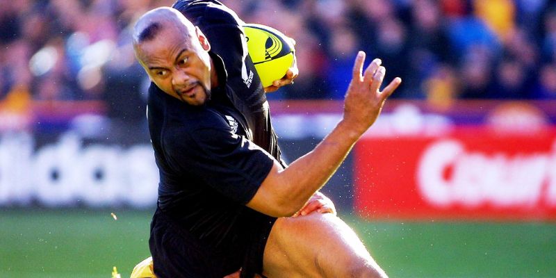 Jonah Lomu from New Zealand