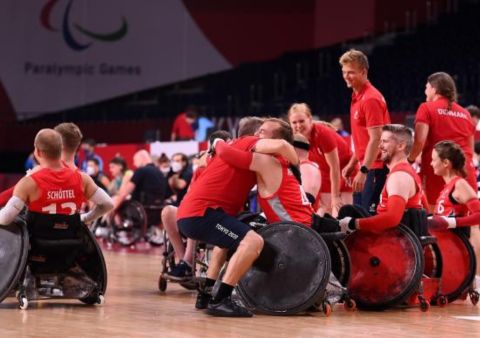 wheelchair rugby winners